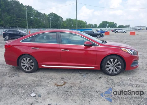 2017 Hyundai Sonata Sport из США, поврежденный, VIN 5NPE34AF4HH524466